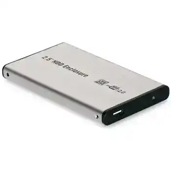 (image for) Dynamode 2.5\" Hard Drive SATA to USB2.0 Caddy - Silver
